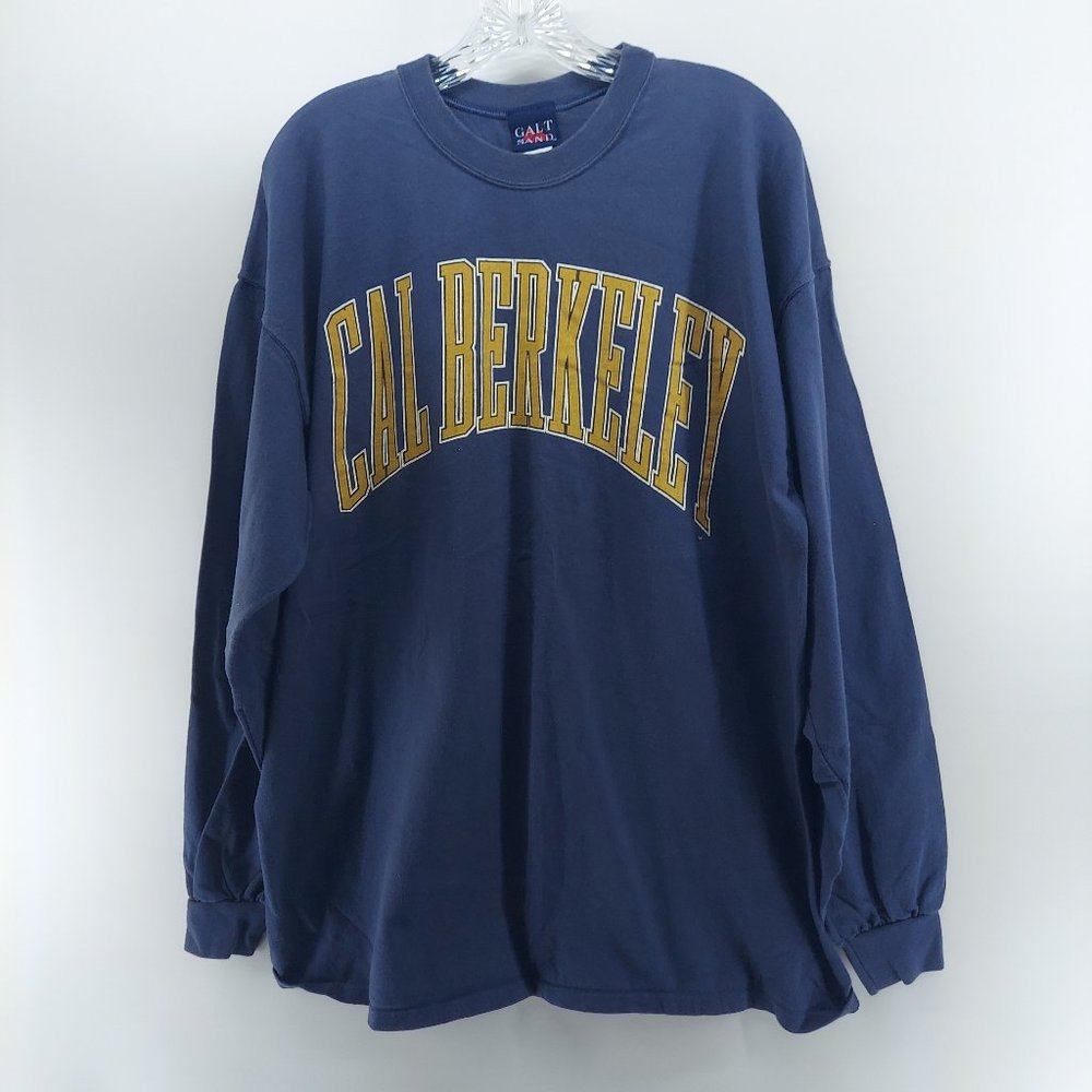 Cal  Berkeley Tee Shirt Top XLarge Blue vintage